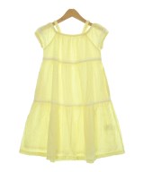 HAKKA KIDS（ハッカキッズ）ワンピース（その他） 黄 サイズ:120(7T-8T) キッズ/2200697151063