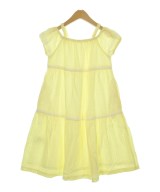HAKKA KIDS（ハッカキッズ）ワンピース（その他） 黄 サイズ:120(7T-8T) キッズ/2200697151063