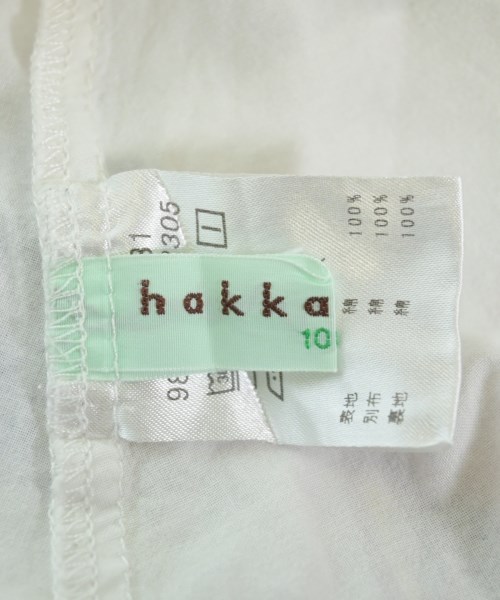 HAKKA KIDS（ハッカキッズ）ワンピース（その他） 白 サイズ:100(3T-4T) キッズ/2200654593073