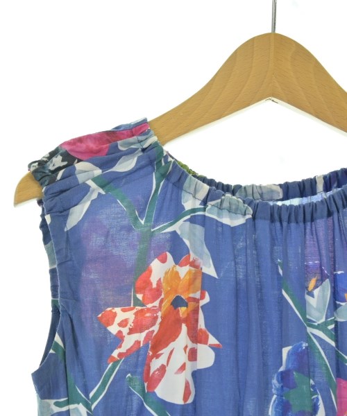 HAKKA KIDS（ハッカキッズ）ワンピース（その他） 青 サイズ:130(9T-10T) キッズ/2200663203048