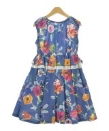 HAKKA KIDS（ハッカキッズ）ワンピース（その他） 青 サイズ:130(9T-10T) キッズ/2200663203048