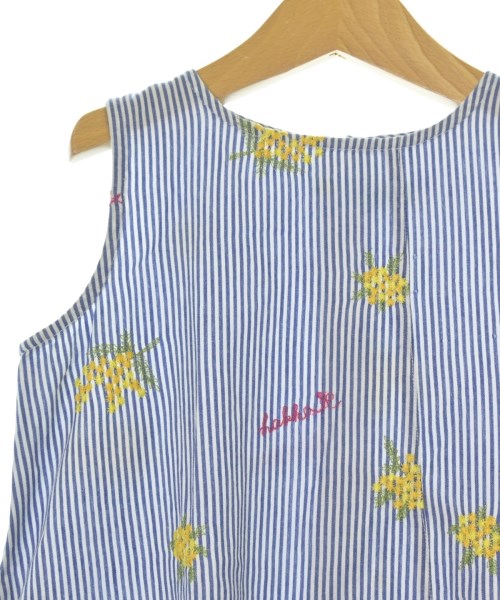 HAKKA KIDS（ハッカキッズ）ワンピース（その他） 青 サイズ:120(7T-8T) キッズ/2200663203055