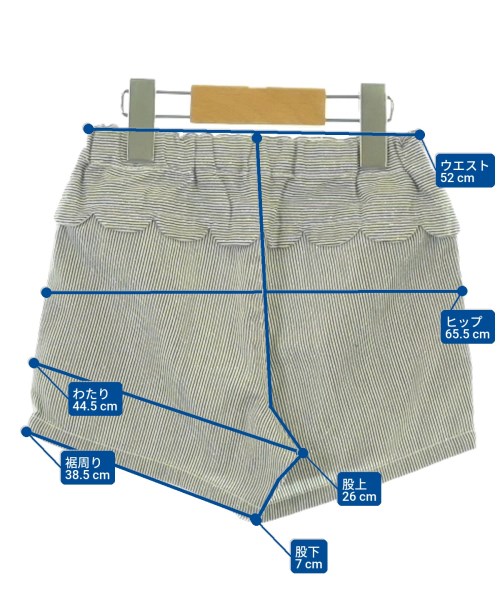 HAKKA KIDS（ハッカキッズ）その他 白 サイズ:120(7T-8T) キッズ/2200663203246