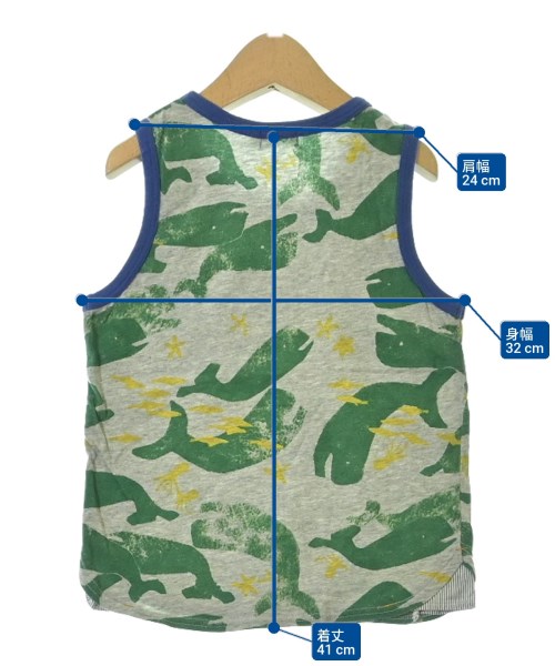 HAKKA KIDS（ハッカキッズ）Tシャツ・カットソー グレー サイズ:120(7T-8T) キッズ/2200686778141