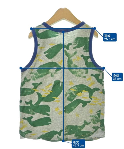 HAKKA KIDS（ハッカキッズ）Tシャツ・カットソー グレー サイズ:130(9T-10T) キッズ/2200686778158