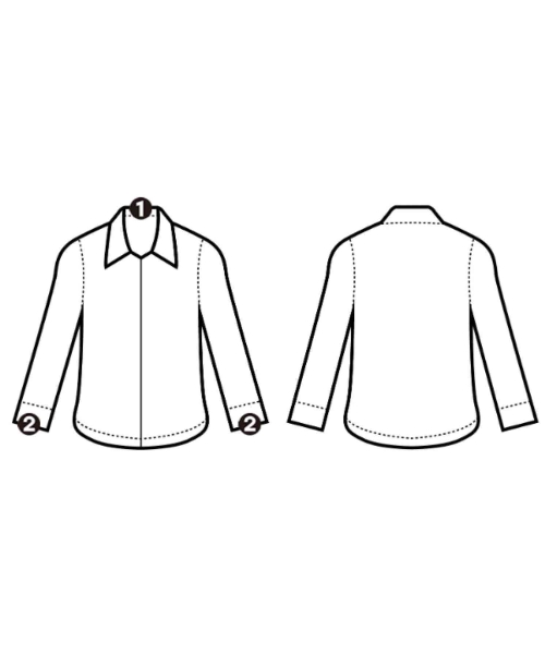 il gufo（イルグッフォ）シャツ 白 サイズ:12A(130cm位) キッズ/2200636132047