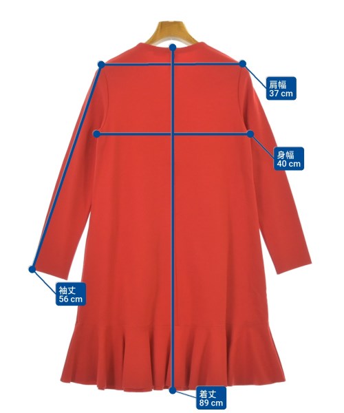 il gufo（イルグッフォ）ワンピース（その他） 赤 サイズ:12 キッズ/2200671245023