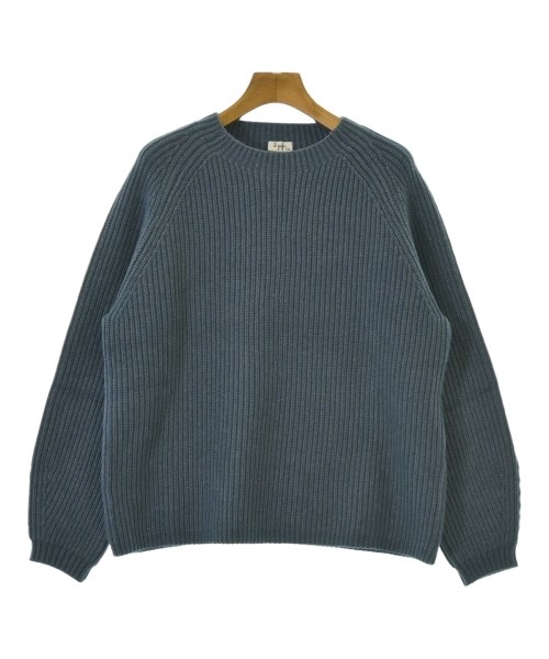 il gufo(イルグッフォ)ニット 青 サイズ:150(13T-14T)/2200667560185