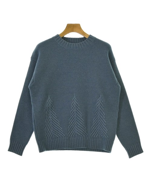 il gufo(イルグッフォ)ニット 青 サイズ:150(13T-14T)/2200667560192