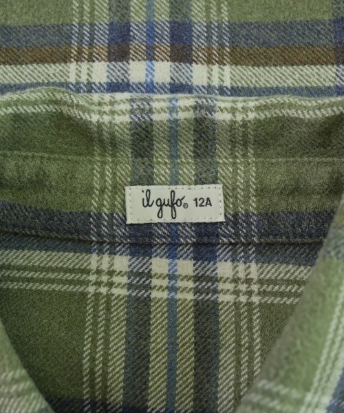 il gufo（イルグッフォ）シャツ 緑 サイズ:140(11T-12T) キッズ/2200667560222