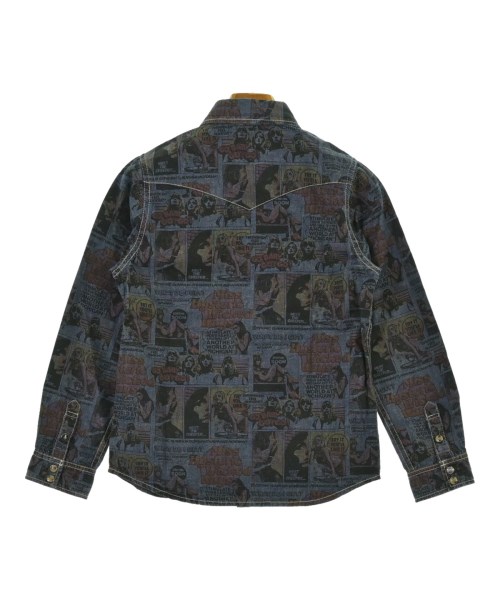 JOEY HYSTERIC（ジョーイヒステリック）シャツ 紺 サイズ:L(130cm位) キッズ/2200636818095