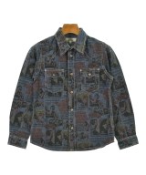 JOEY HYSTERIC（ジョーイヒステリック）シャツ 紺 サイズ:L(130cm位) キッズ/2200636818095