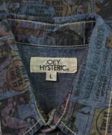 JOEY HYSTERIC（ジョーイヒステリック）シャツ 紺 サイズ:L(130cm位) キッズ/2200636818095