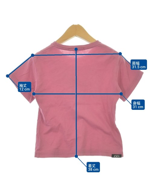 JOEY HYSTERIC（ジョーイヒステリック）Tシャツ・カットソー ピンク サイズ:S(100cm位) キッズ/2200702785146