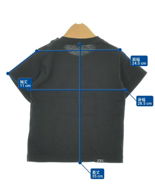 JOEY HYSTERIC（ジョーイヒステリック）Tシャツ・カットソー 黒 サイズ:XS(24M位) キッズ/2200702785214