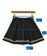 MEZZO PIANO（メゾピアノ）スカート（その他） 黒 サイズ:140(11T-12T) キッズ/2200622607221