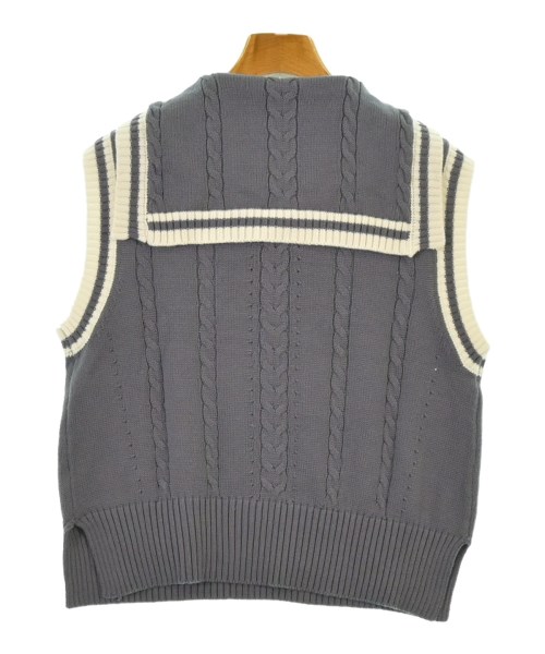 MEZZO PIANO（メゾピアノ）ニット 青 サイズ:140(11T-12T) キッズ/2200622607238