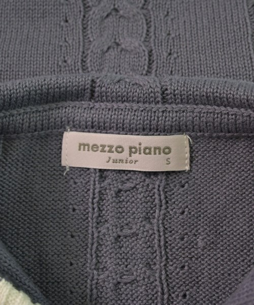 MEZZO PIANO（メゾピアノ）ニット 青 サイズ:140(11T-12T) キッズ/2200622607238