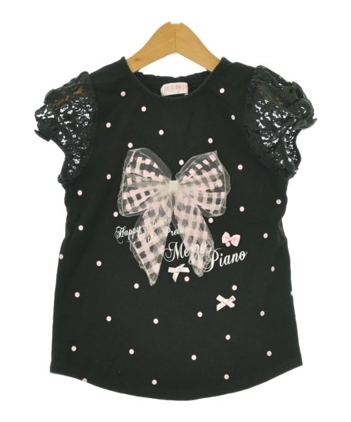 MEZZO PIANO(メゾピアノ)Tシャツ・カットソー 黒 サイズ:130(9T-10T)/2200626732080