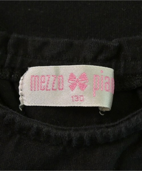 MEZZO PIANO（メゾピアノ）Tシャツ・カットソー 黒 サイズ:130(9T-10T) キッズ/2200626732080