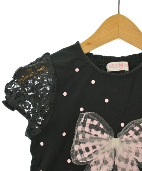 MEZZO PIANO（メゾピアノ）Tシャツ・カットソー 黒 サイズ:130(9T-10T) キッズ/2200626732080