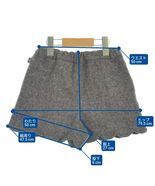 MEZZO PIANO（メゾピアノ）その他 茶 サイズ:120(7T-8T) キッズ/2200639236148