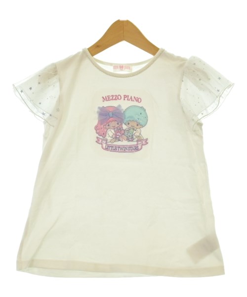 MEZZO PIANO(メゾピアノ)Tシャツ・カットソー 白 サイズ:130(9T-10T)/2200623593066