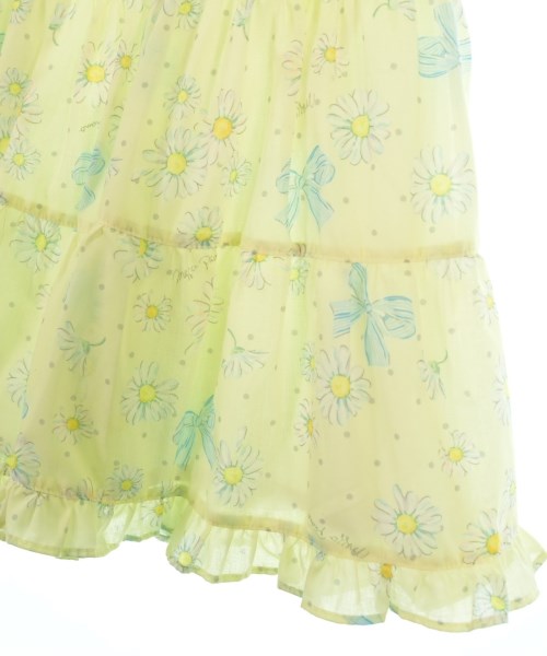 MEZZO PIANO（メゾピアノ）スカート（その他） 黄 サイズ:130(9T-10T) キッズ/2200623593127