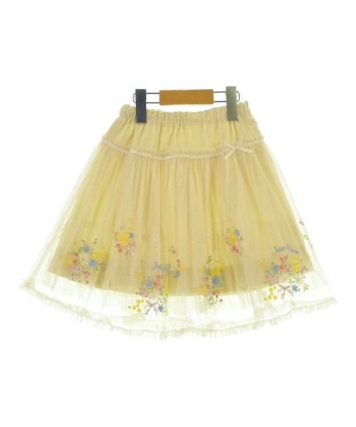 MEZZO PIANO(メゾピアノ)スカート（その他） 黄 サイズ:120(7T-8T)/2200623593134