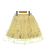 MEZZO PIANO（メゾピアノ）スカート（その他） 黄 サイズ:120(7T-8T) キッズ/2200623593134