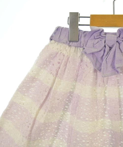 MEZZO PIANO（メゾピアノ）スカート（その他） 紫 サイズ:130(9T-10T) キッズ/2200623593141