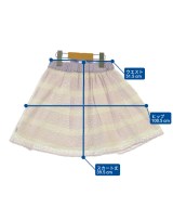 MEZZO PIANO（メゾピアノ）スカート（その他） 紫 サイズ:130(9T-10T) キッズ/2200623593141