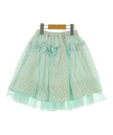 MEZZO PIANO（メゾピアノ）スカート（その他） 青 サイズ:130(9T-10T) キッズ/2200623593172