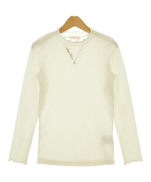 MEZZO PIANO(メゾピアノ)Tシャツ・カットソー 白 サイズ:140(11T-12T)/2200619093037