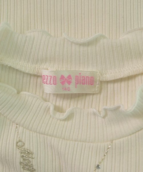 MEZZO PIANO（メゾピアノ）Tシャツ・カットソー 白 サイズ:140(11T-12T) キッズ/2200619093037