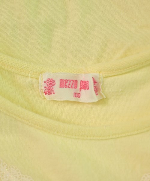 MEZZO PIANO（メゾピアノ）Tシャツ・カットソー 黄 サイズ:100(3T-4T) キッズ/2200619820138