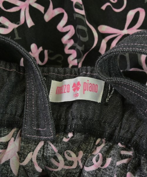 MEZZO PIANO（メゾピアノ）シャツ 黒 サイズ:130cm キッズ/2200673048066