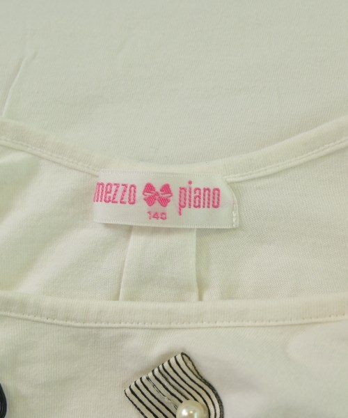 MEZZO PIANO（メゾピアノ）Tシャツ・カットソー 白 サイズ:140(11T-12T) キッズ/2200670386116