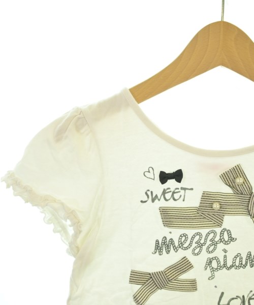 MEZZO PIANO（メゾピアノ）Tシャツ・カットソー 白 サイズ:140(11T-12T) キッズ/2200670386116