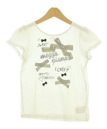 MEZZO PIANO（メゾピアノ）Tシャツ・カットソー 白 サイズ:140(11T-12T