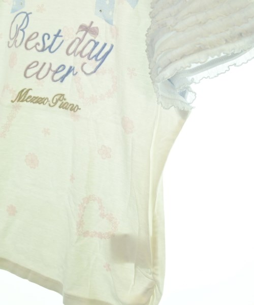 MEZZO PIANO（メゾピアノ）Tシャツ・カットソー 白 サイズ:130(9T-10T) キッズ/2200670386130