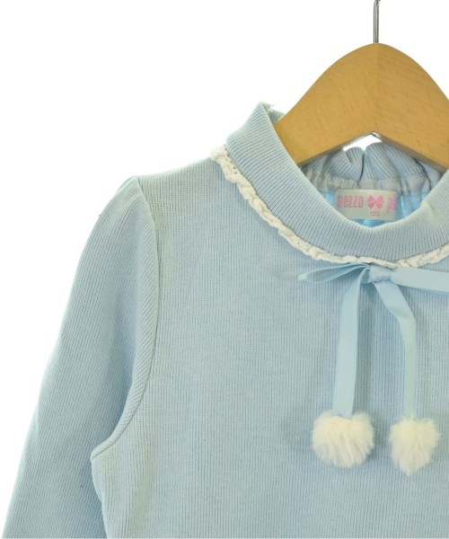 MEZZO PIANO（メゾピアノ）ワンピース（その他） 青 サイズ:120(7T-8T) キッズ/2200671950095