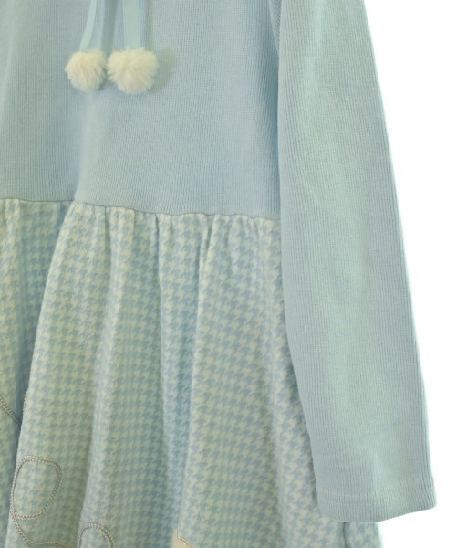 MEZZO PIANO（メゾピアノ）ワンピース（その他） 青 サイズ:120(7T-8T) キッズ/2200671950095