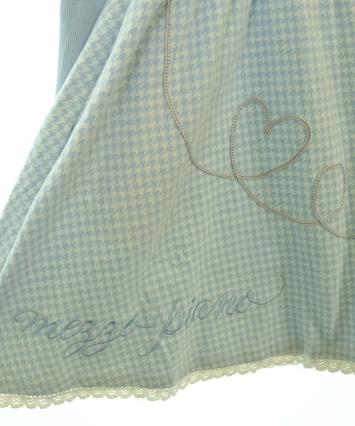 MEZZO PIANO（メゾピアノ）ワンピース（その他） 青 サイズ:120(7T-8T) キッズ/2200671950095