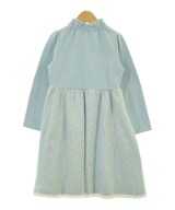 MEZZO PIANO（メゾピアノ）ワンピース（その他） 青 サイズ:120(7T-8T) キッズ/2200671950095