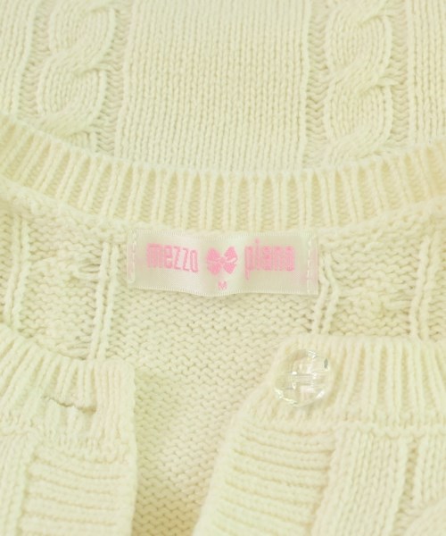 MEZZO PIANO（メゾピアノ）ニット 白 サイズ:110-120cm(5T-6T) キッズ/2200698286023