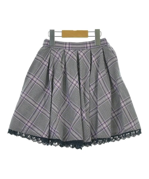 MEZZO PIANO(メゾピアノ)スカート（その他） 紫 サイズ:120(7T-8T)/2200653036038