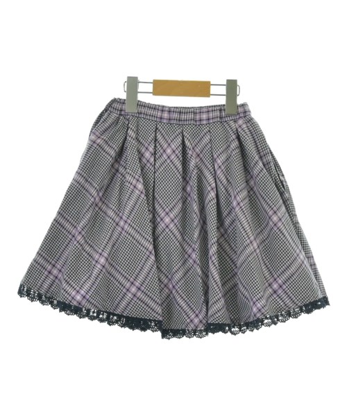 MEZZO PIANO（メゾピアノ）スカート（その他） 紫 サイズ:120(7T-8T) キッズ/2200653036038