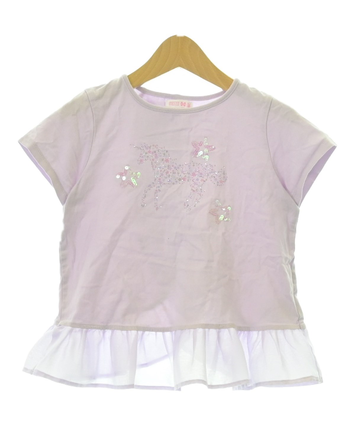 MEZZO PIANO（メゾピアノ）Tシャツ・カットソー 紫 サイズ:140(11T-12T