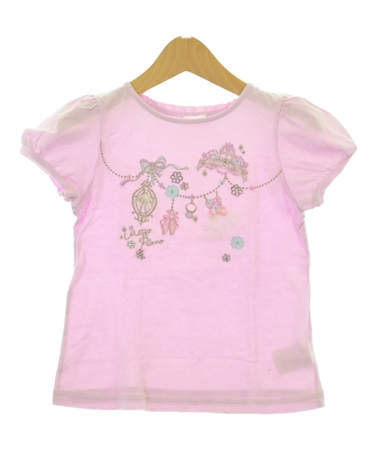 MEZZO PIANO（メゾピアノ）Tシャツ・カットソー ピンク サイズ:130(9T